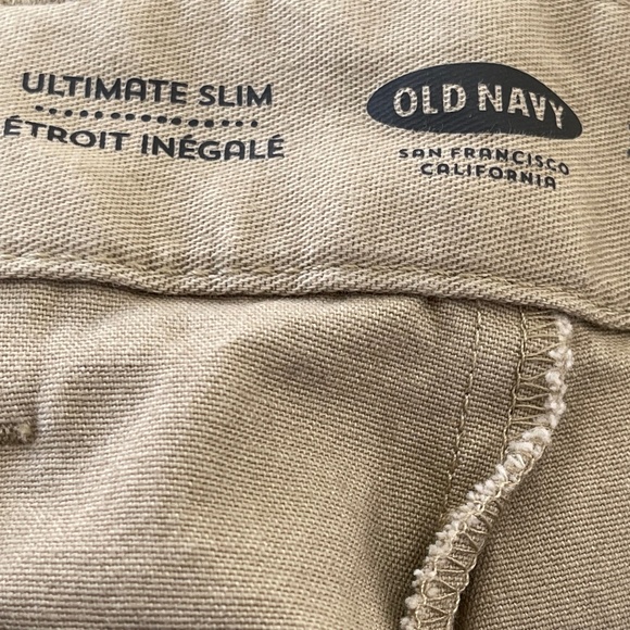 Old Navy Men's Ultimate Slim Plants Size 36X30 Khaki - Picture 10 of 10